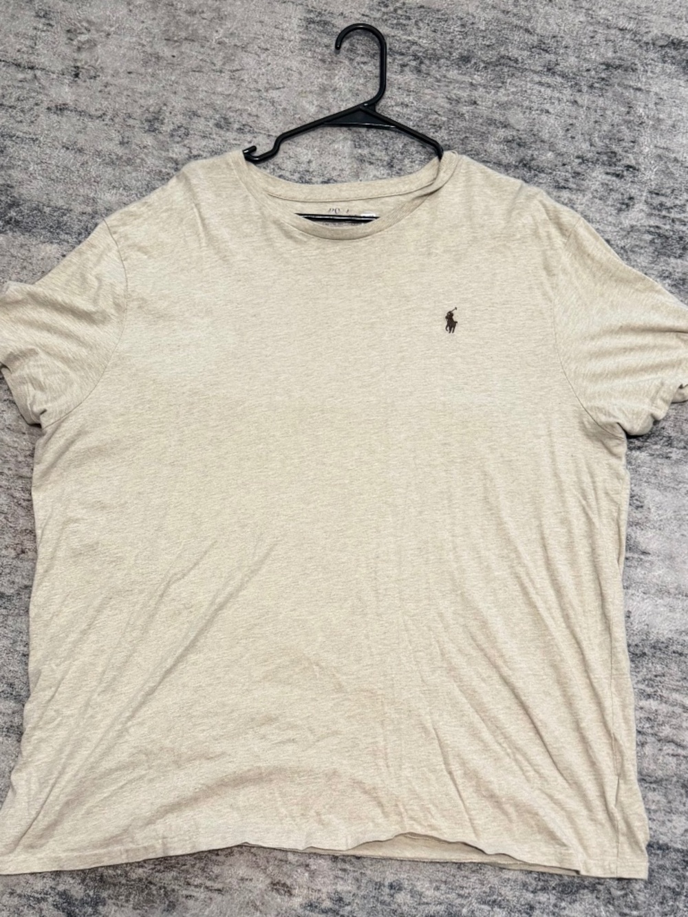 Polo Ralph Lauren Oatmeal Short Sleeve T-Shirt XXL